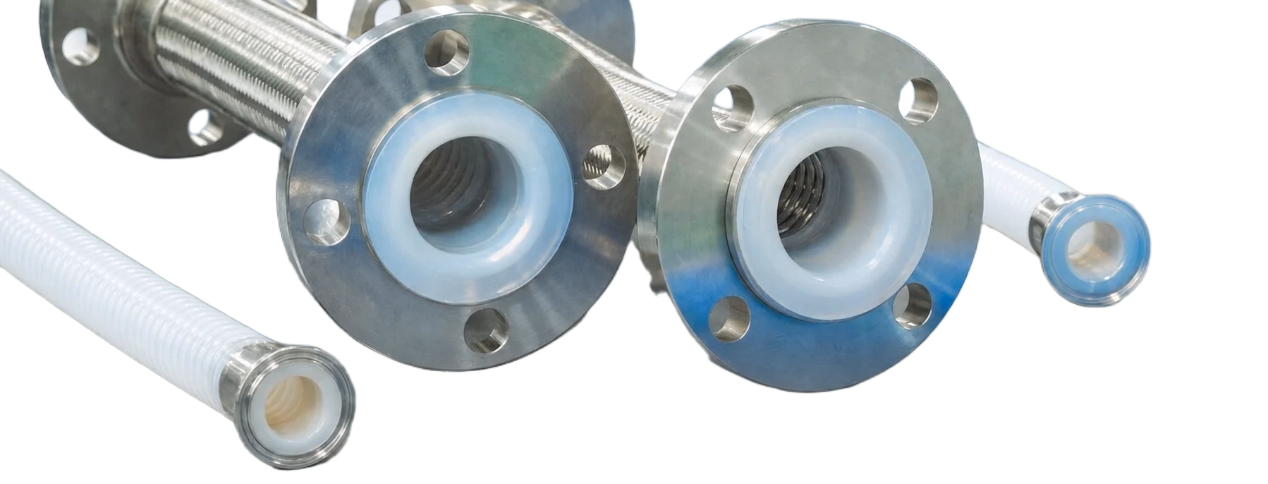 مجموعات خرطوم أملس التجويف مبطن بـ PTFE — Flexible Hoses & Assemblies